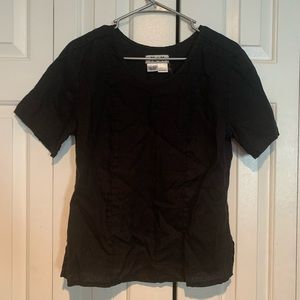 FLAX 100% linen black shirt